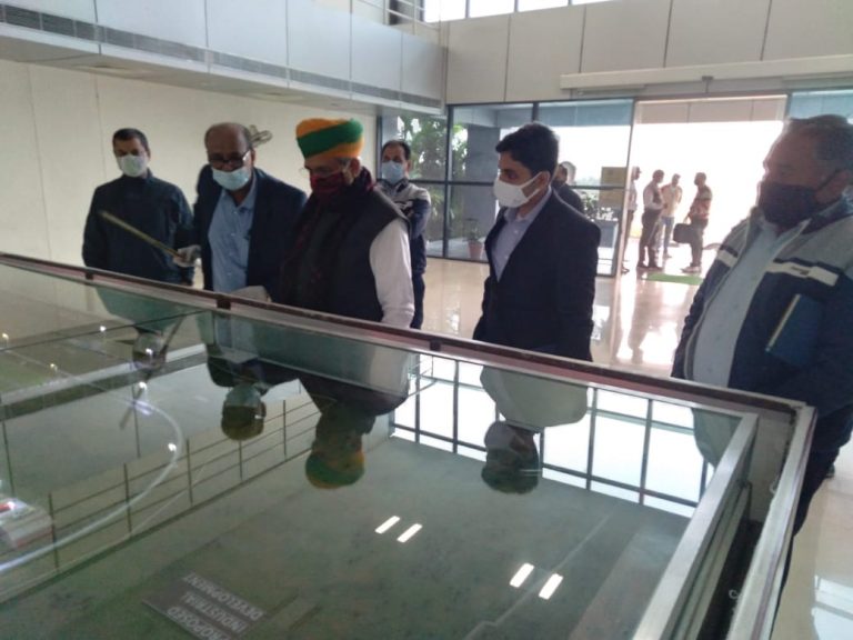 Arjun Ram Meghwal Visit
