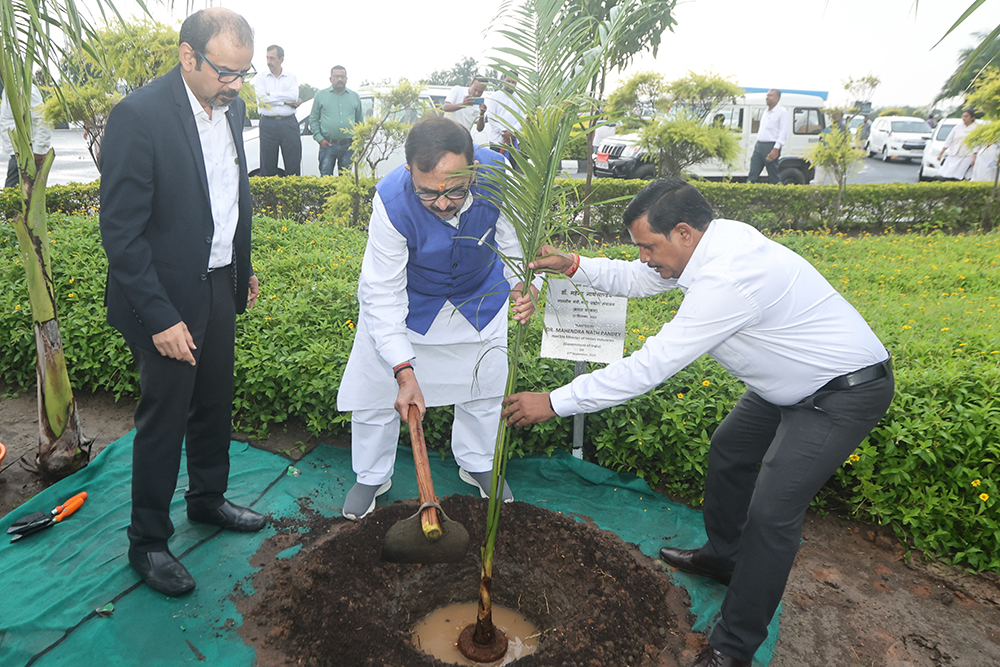 Dr Mahendra Nath Pandey Visit