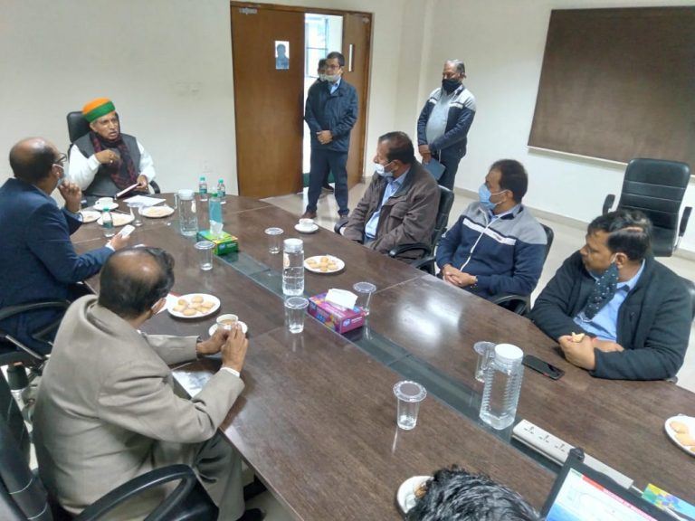 Arjun Ram Meghwal Visit